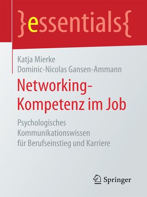cover image of Networking-Kompetenz im Job